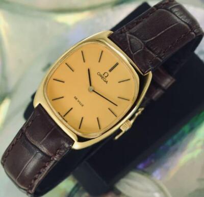 Omega De Ville Vintage Overhaul Gold Cal.625 Manual Winding Mens