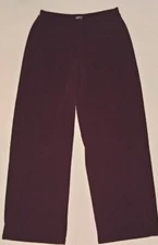 Moda International Women's Purple Wide Leg Loose Palazzo Pants Size M