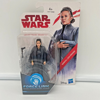 Star Wars General Leia Organa 3,75'' Actionfigur Hasbro Force Link OVP Sammler