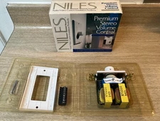 Selling a lot of three (3) Niles VCS-2D Premium Stereo Volume Controls in white