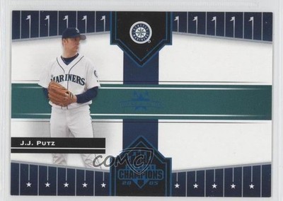 2005 Donruss Champions Blue Impressions 12/100 JJ Putz #375 1s7