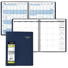 2027 At-A-Glance 70-260-20 15-Month Monthly Planner, 9 x 11", Navy Cover
