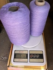 cotton with sequins yarn cone set of 2