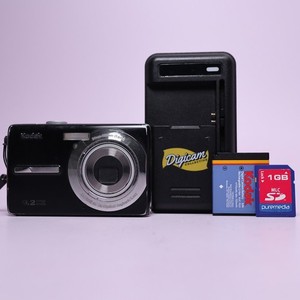 Kodak Digital Camera EasyShare M320 9.2MP Black Tested Full Working Set