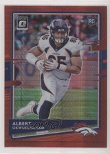 2020 Panini Donruss Optic Rookies Red Hyper Prizm Albert Okwuegbunam #124 0b3