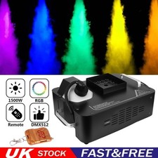 1500W 24 LED RGB Fog Smoke Machine with Wireless Remote Control Party DJ Disco
