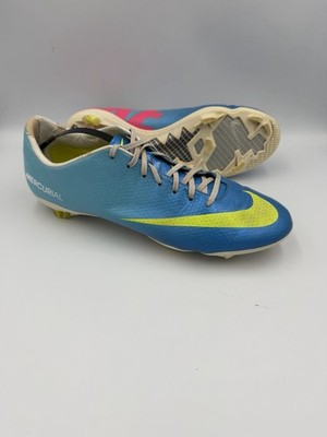 Nike Mercurial Vapor IX FG Blue 555605-474 Football Cleats Boots