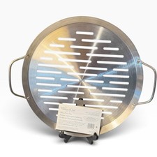 Pampered Chef BBQ Pizza Pan 2716 Stainless Steel 12" Perforated Grill Tray NWOT