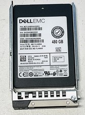 Dell EMC  MZ7LH480HAHQ0D3 MZ-7LH480A Tested 480GB SATA SSD DXD9H Caddy 0GYD5H