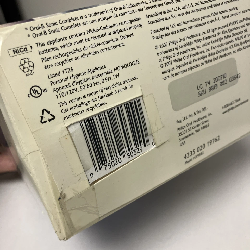 PHILIPS SONICARE Elite e9800 toothbrush- New Open Box - Image 2 of 3