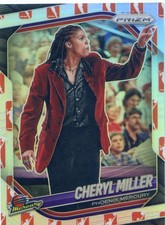 2025 Panini Prizm WNBA Logo Prizm NO. 134 Cheryl Miller, Phoenix Mercury