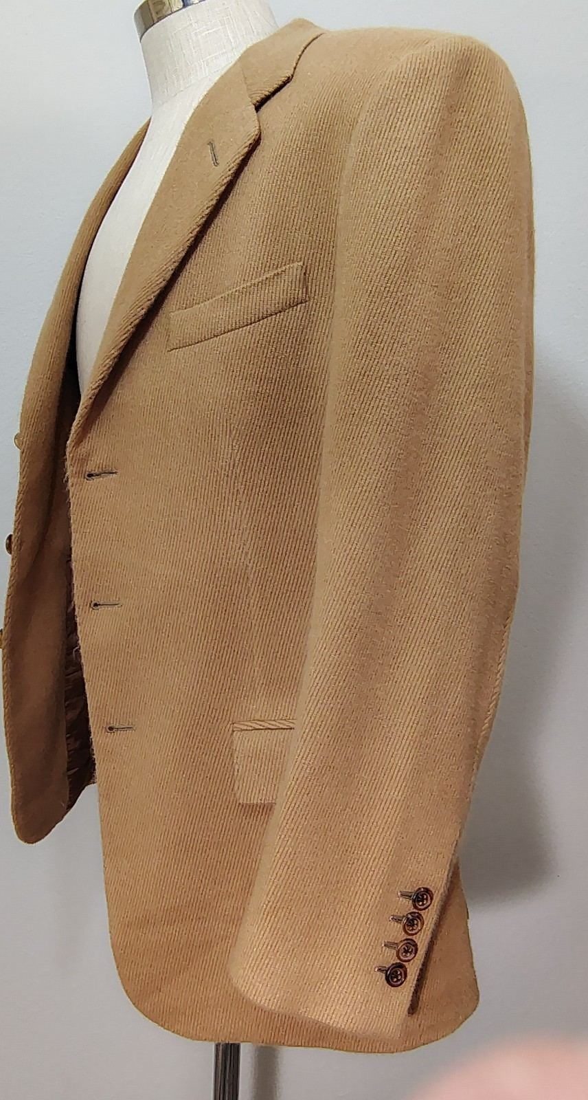 Ralph Lauren Purple Label Luxury Angora Wool Cashmere Jacket 39 R Made England image 3