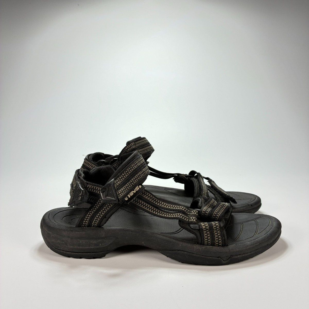 Hiking Sandals Teva Black Strappy Sandals Teva Terra Fi Lite Black