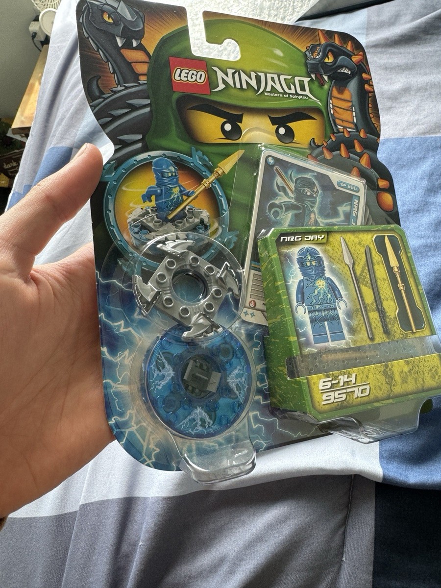 LEGO Ninjago Rise of The Snakes Spinjitzu Spinners NRG Jay Set