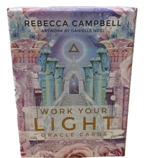 WORK YOUR LIGHT | ORACLE CARDS | Rebecca Campbell + Danielle Noel | LIKE NEW