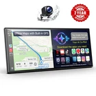 LAMTTO 11" Wireless CarPlay Screen Portable Car Stereo Radio w/ Gemini AI & GPS