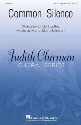 Pack of 5   Common Silence (SA)   Marie-Claire Saindon   SA   Choral Score
