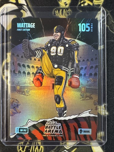 Bo Jackson Battle Arena Wattage Coliseum TJ Watt CBF-747 Case Hit🔥🔥