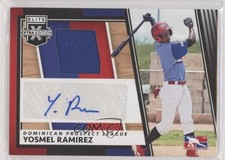 2022 Panini Elite Extra Edition Yosmel Ramirez #DMS-YR Auto 0nr3