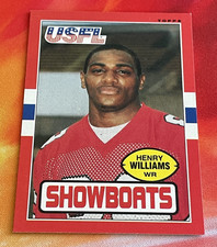 1985 Topps USFL - Henry Williams - #76 (PRC)