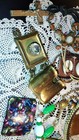 Junk Drawer Jewelry Repair Wood Rosary Stick Pins Necklaces Shoe Clip Leather — photo 5