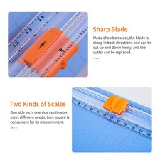 ⁺JIELISI A5 Mini Portable Paper Trimmer Paper Cutter Cutting Machine 9 Cutting