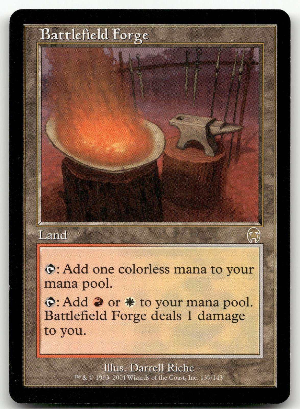Battlefield Forge #139 (NM) Apocalypse APC Magic MTG
