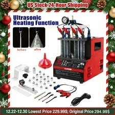 Fuel Injector Cleaner Tester Ultrasonic Cleaning Machine For auto repair shops