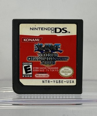 YU-GI-OH! WORLD CHAMPIONSHIP 2008  - NINTENDO DS - CART ONLY *TESTED & WORKING*