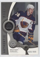 2005-06 SP Game Used Edition Authentic Rookies 609/999 Braydon Coburn #109 3c7