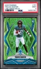 2025 PANINI PHOENIX LIME GREEN MOJO #157 TRAVIS HUNTER ROOKIE RC 57/75 PSA 9