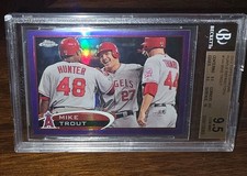 Mike Trout [Orange Refractor] #144 Prices | 2012 Topps Chrome