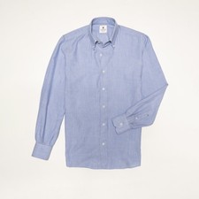 Camicia sartoriale Cordone 100% Cotone tg 39 - 15,5 M Celeste