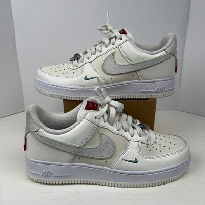 Nike Air Force 1 Low Year of The Dragon White Mint FZ5052-131 Mens 8 Sneaker