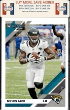 2019 Donruss #124 Myles Jack Jacksonville Jaguars