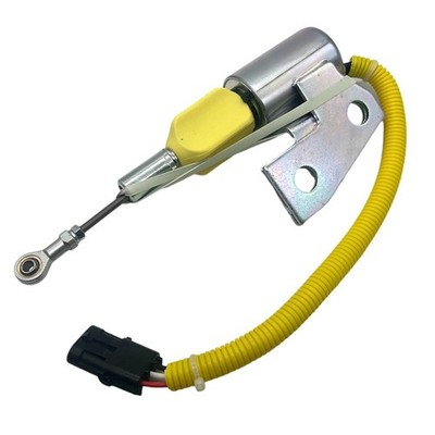 1PC For Hitachi R130 Excavator 24V 3991168 Fuel Stop Solenoid
