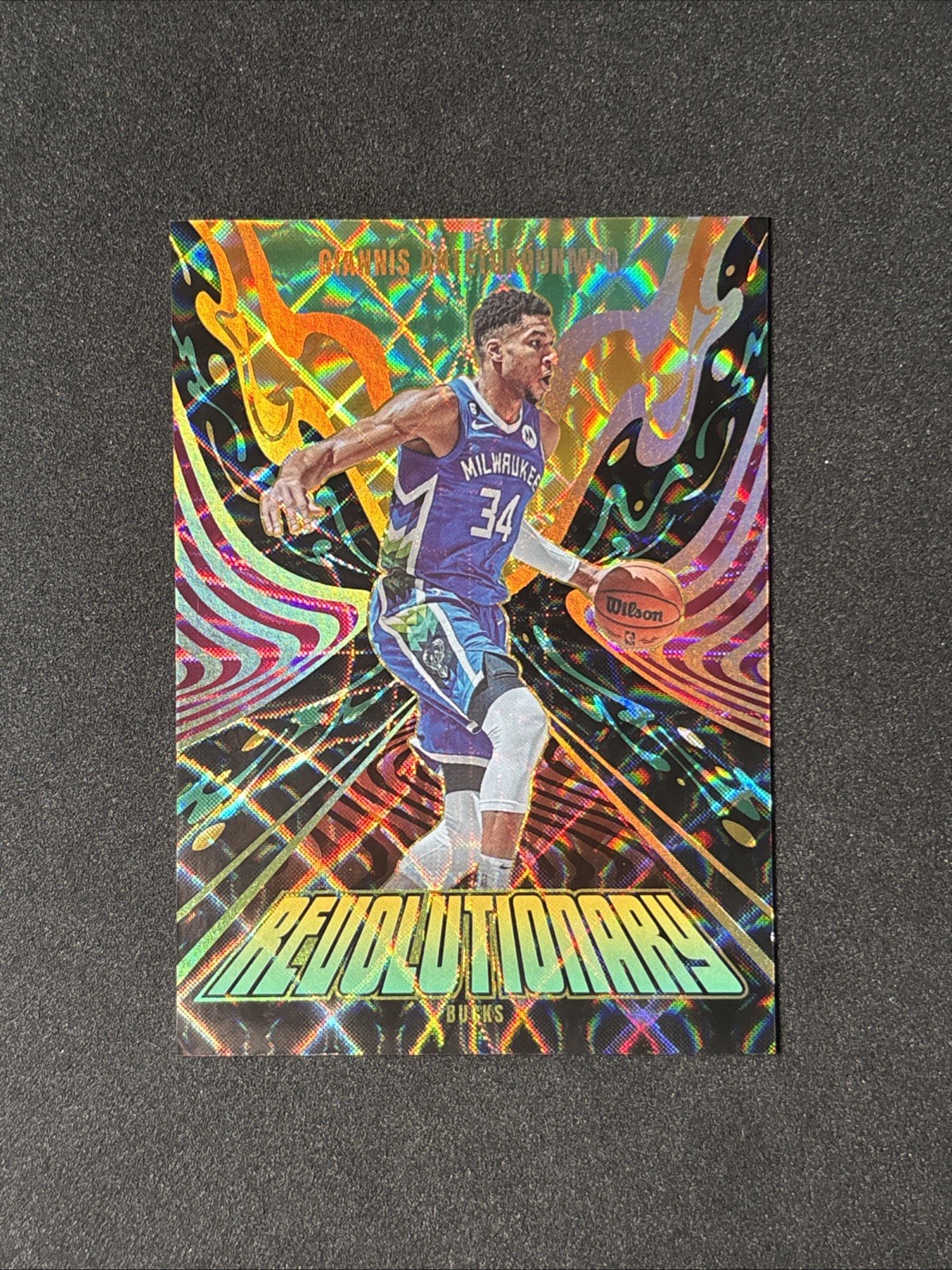 2023-24 Revolution Basketball Giannis Antetokounmpo Revolutionary CASE HIT SSP