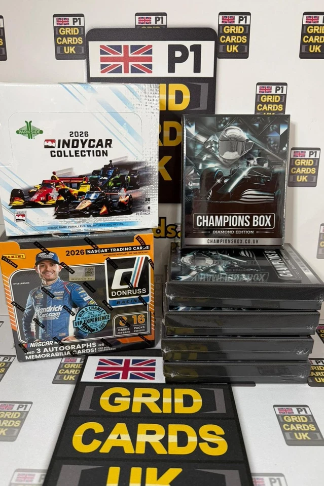 Grid Cards LIVE - F1 - Packs/Breaks/Singles/Boxes RIPPED LIVE