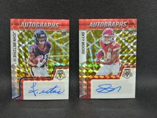 2022 Panini Mosaic Football Inserts, Base and Parallels, You Pick!