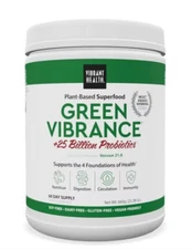 Vibrant Health Green Vibrance Superfood + Probiotics Version 21.0 (660g) 23.28oz