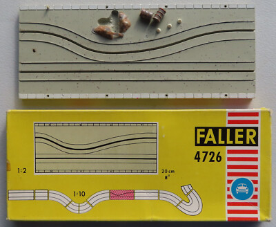 Faller AMS 4726 --  Engstelle in OVP, 60er Jahre Spielzeug #DEZ2462