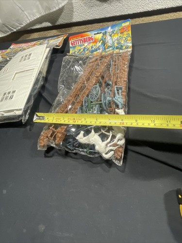American Civil War Dunker Church,burnside& Union Calvary Gettysburg Plastic Toys - Picture 9 of 21