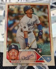 2023 Topps Miguel Vargas RC Foilboard Short Print /426 #163 Dodgers