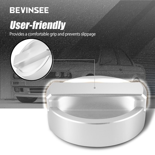 Aluminum Engine Oil Filler Cap Cover For BMW E36 E46 E90 E92 E39 E60 E83 E70 E85 - Picture 5 of 10