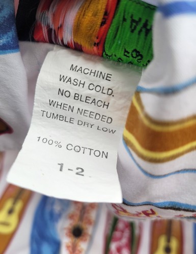 Hawaii White Surfing Motive Shirt Shorts Set Size 1 -2 Years by Alis Fashion NEW - Picture 5 of 5