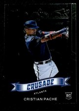 2021 Panini Chronicles Crusade Cristian Pache Rookie Atlanta Braves #25