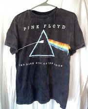 Vintage 90's Pink Floyd Concert T-Shirt Dark Side of the Moon Rare Anvil Tag Lg