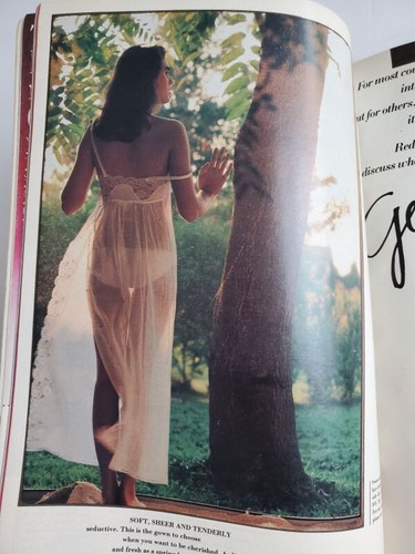 1983 Redbook magazine I Rossellini Maria Johnson in sheer LINGERIE Maeve Binchy - Picture 3 of 8
