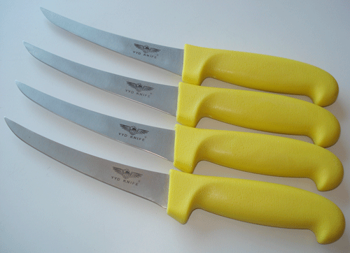 4 Six" Curved Professional Boning Knife (Brand New) - Picture 1 of 3