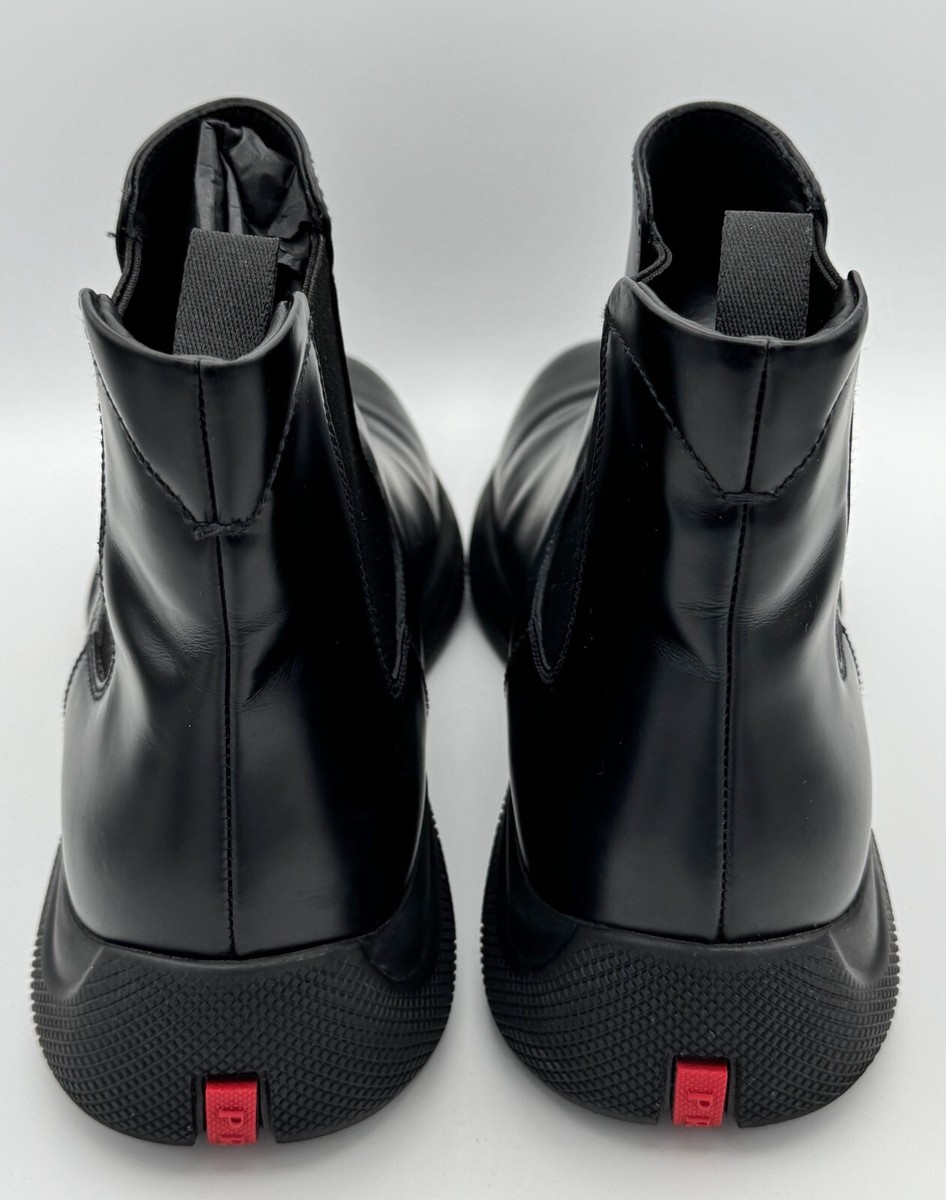 PRADA CALZATURE UOMO ミリターレネロ 10 モノリス PRADA
